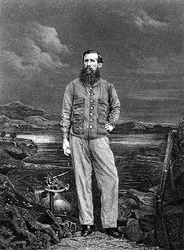 John Hanning Speke, frontispiece for his book 