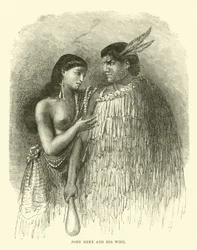 John Heke and His Wife