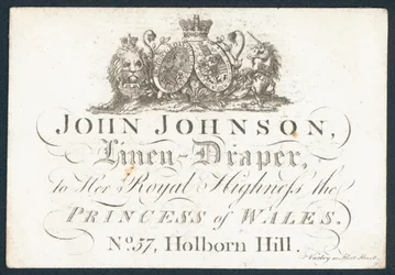 John Johnson, linen draper