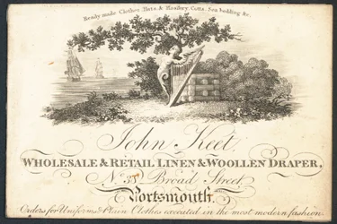 John Keet, wholesale and retail linen and woollen draper