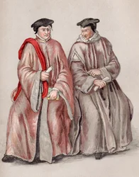 Judges in their Robes during the Reign of Elizabeth I, from 