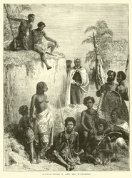 Kamehameha I and His Warriors