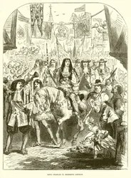 King Charles II Entering London