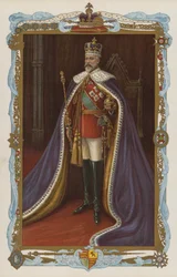 King Edward VII in Coronation Robes