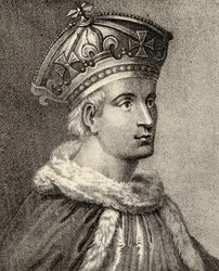 King Henry VI of England, illustration from 