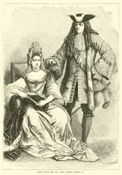 King William III and Queen Mary II