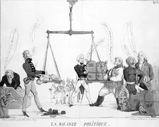 The Political Balance, 1815