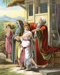 Laban Blessing Rebekah