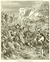 Landing of Caesar in Britain