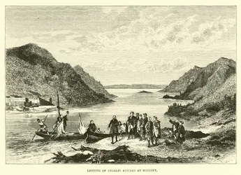Landing of Charles Edward at Moidart