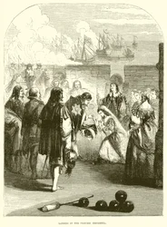 Landing of the Princess Henrietta