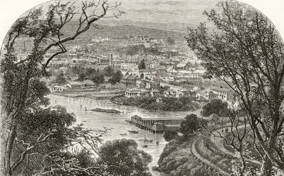 Launceston, Tasmania, from 