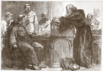 Lefevre Lecturing at the Sorbonne