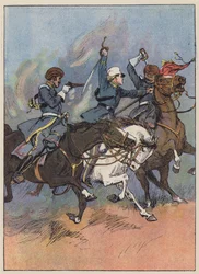 Lieutenant Roberts Saves the Flag