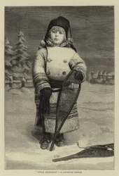 "Little Snowshoes", a Canadian Sketch