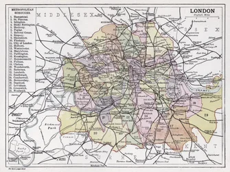London, Metropolitan Boroughs