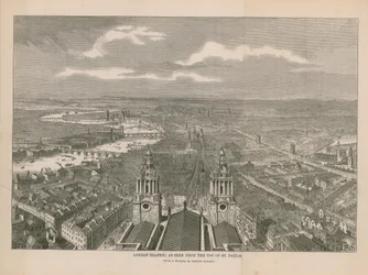 London Traffic as Seen from the Top of St Pauls