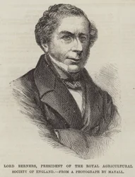 Lord Berners, President of the Royal Agricultural Society of England