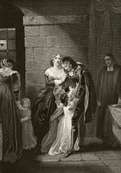 Lord William Russell Saying Farewell to His Family Prior to His Execution on 21 July 1683, from 