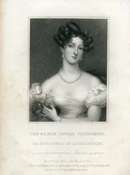 Louisa Catherine Osborne, Duchess of Leeds when Marchioness of Carmarthen, 1830
