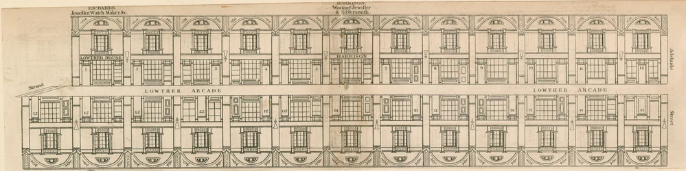 Lowther Arcade, Strand, London