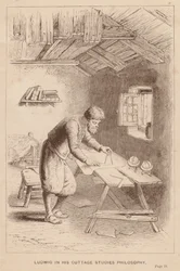 Ludwig in His Cottage Studies Philosophy