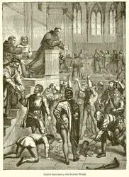 Luther Denouncing the Romish Ritual