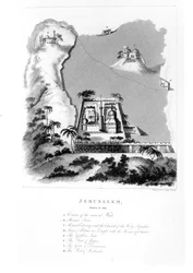 Major Landmarks of Jerusalem from the Gospel Story, from Letters from Palestine