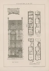 Mansion with Stables in Rear