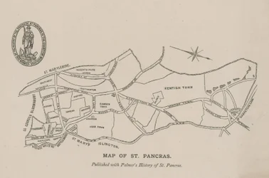 Map of St Pancras