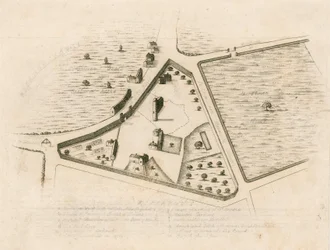 Map of the parish of St Giles in the Fields, London
