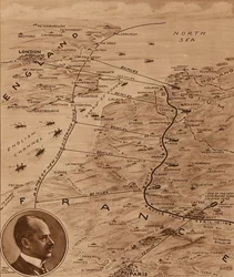 Map showing the range of Germany