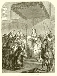 Marie Theresa appealing to the Magyar Diet