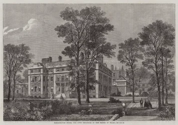 Marlborough House, the Town Residence of the Prince of Wales