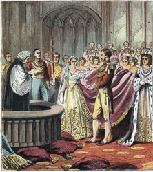 Marriage of Queen Victoria and Prince Albert of Saxony Coburg Gotha