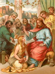 Mary Washes the Feet of Jesus