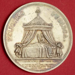 Medal commemorating the birth of Prince James, 1688