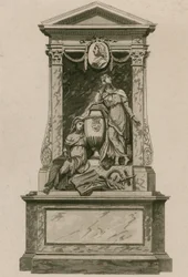 Memorial to William Pulteney, Earl of Bath, Westminster Abbey, London