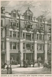 Messrs A & F Pears offices, New Oxford Street, London