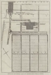 Metropolitan Main Drainage, Plan of the Southern Outfall Works at Crossness