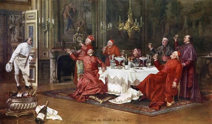 Moet et Chandon, Drinking the Health of the Chef