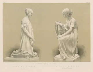 Morning Prayer; A Girl Reading