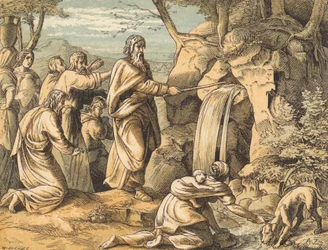 Moses Striking the Rock