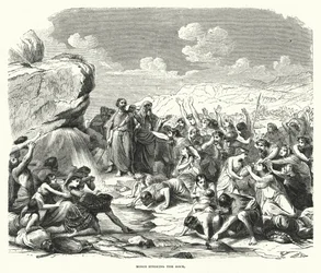 Moses Striking the Rock