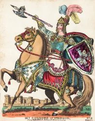 Mr Collins as Ivanhoe