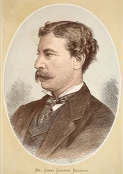 Mr James Gordon Bennett, illustration from The Pictorial Edition of the Life and Discoveries of David Livingstone by J. Ewing Richie