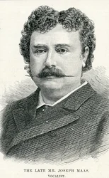 Mr Joseph Maas (1847-1886), Illustration for the Graphic