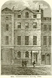 Mrs. Fitzherberts House, 1820