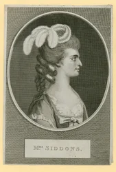 Mrs Sarah Siddons, actress