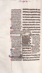 Page from a Glossed Copy of the New Testament